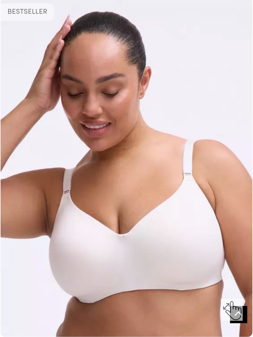 torrid Wireless Everyday Bra in white
